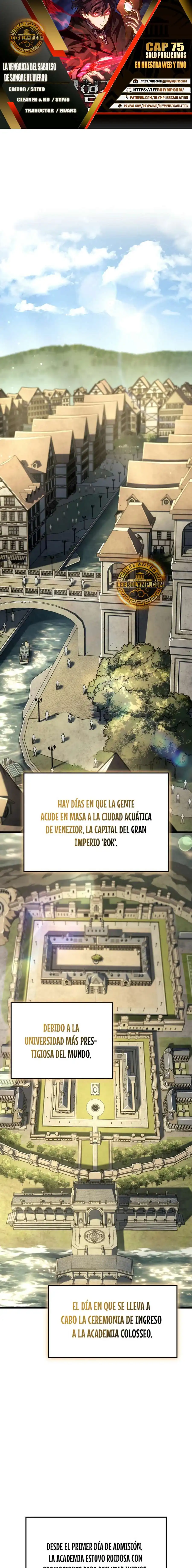 Página 1 — La Venganza del Sabueso de Sangre de Hierro Capítulo 75
