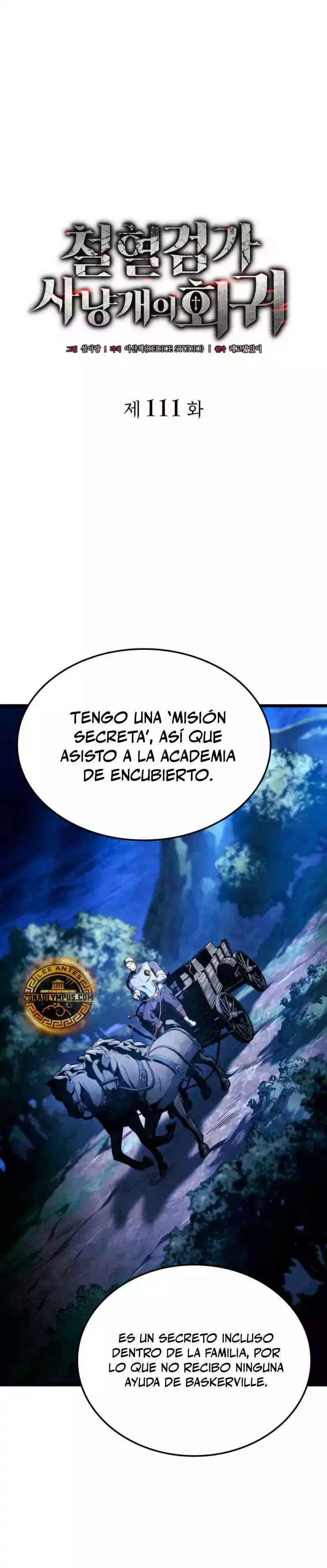 Página 9 — La Venganza del Sabueso de Sangre de Hierro Capítulo 111