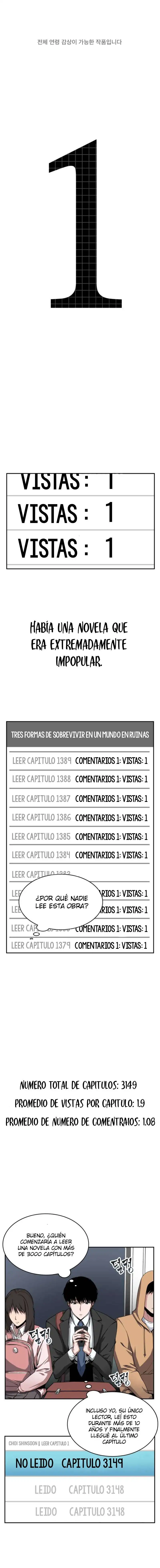 Página 3 — Lector Omnisciente Capítulo 0
