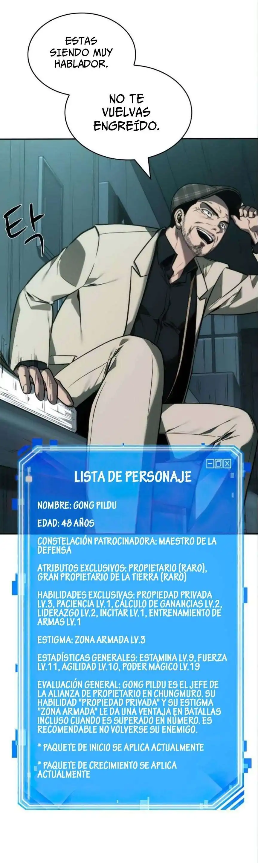Página 19 — Lector Omnisciente Capítulo 28