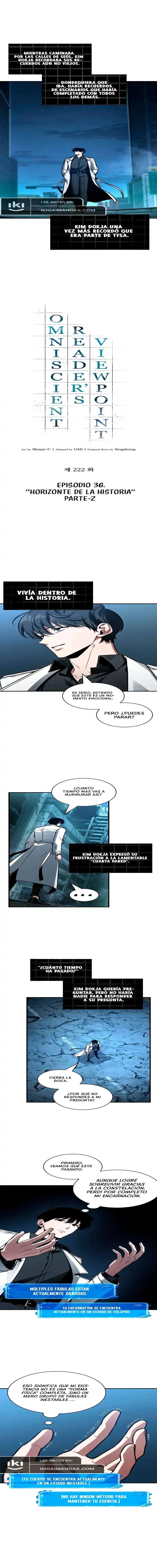 Página 1 — Lector Omnisciente Capítulo 222