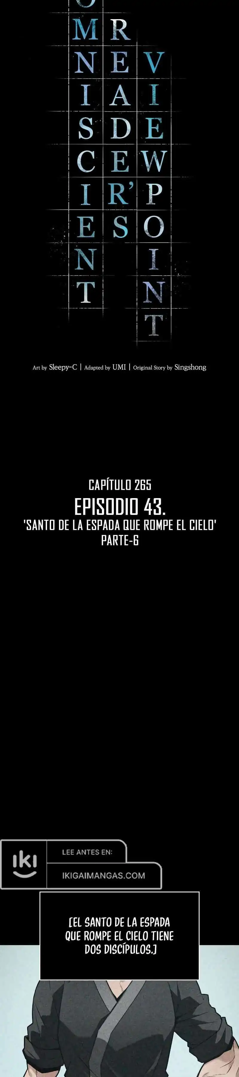 Página 25 — Lector Omnisciente Capítulo 265