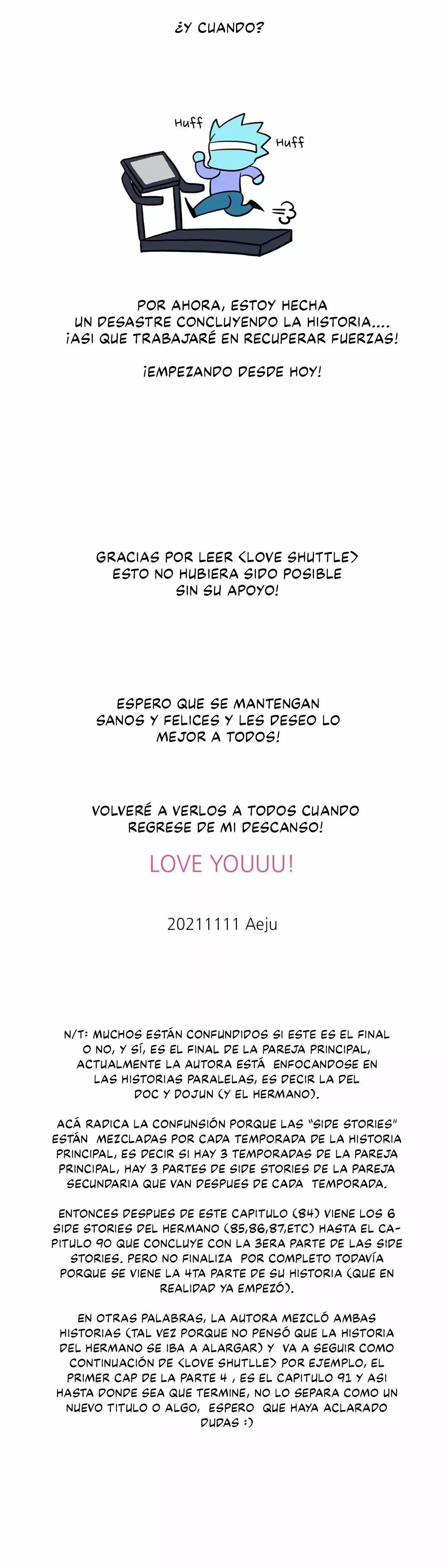 Página 6 — Love Shuttle Capítulo 84.5
