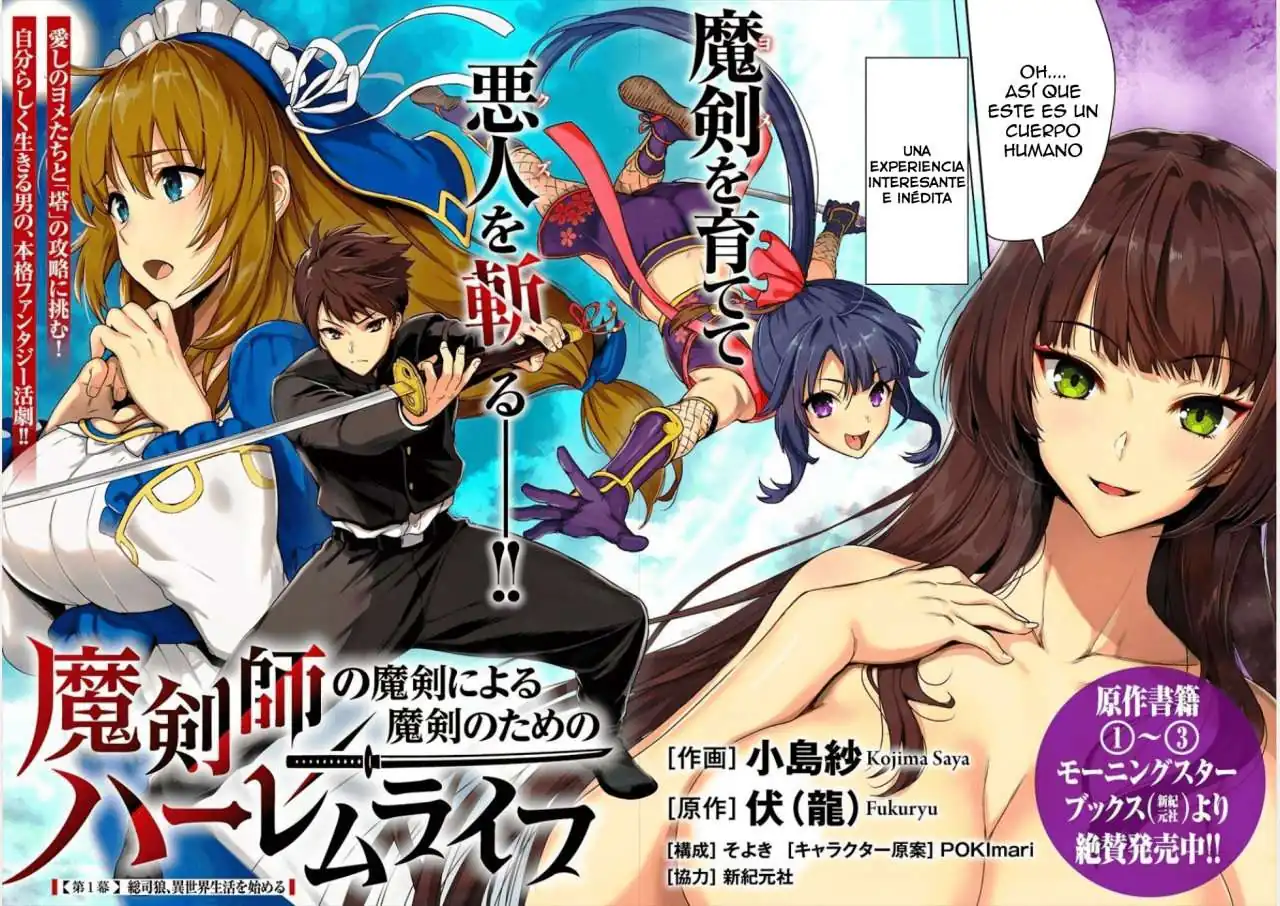 Página 3 — Makenshi no Maken ni Yoru Maken no Tame no Harem Life Capítulo 1