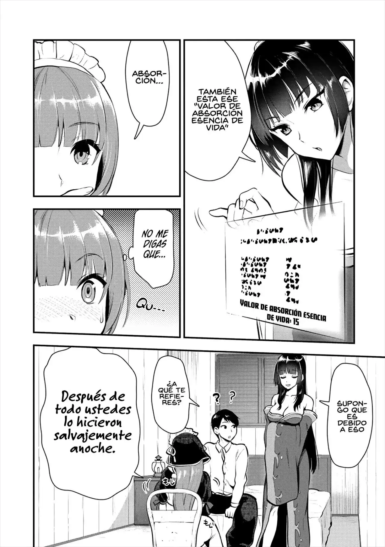 Página 8 — Makenshi no Maken ni Yoru Maken no Tame no Harem Life Capítulo 8
