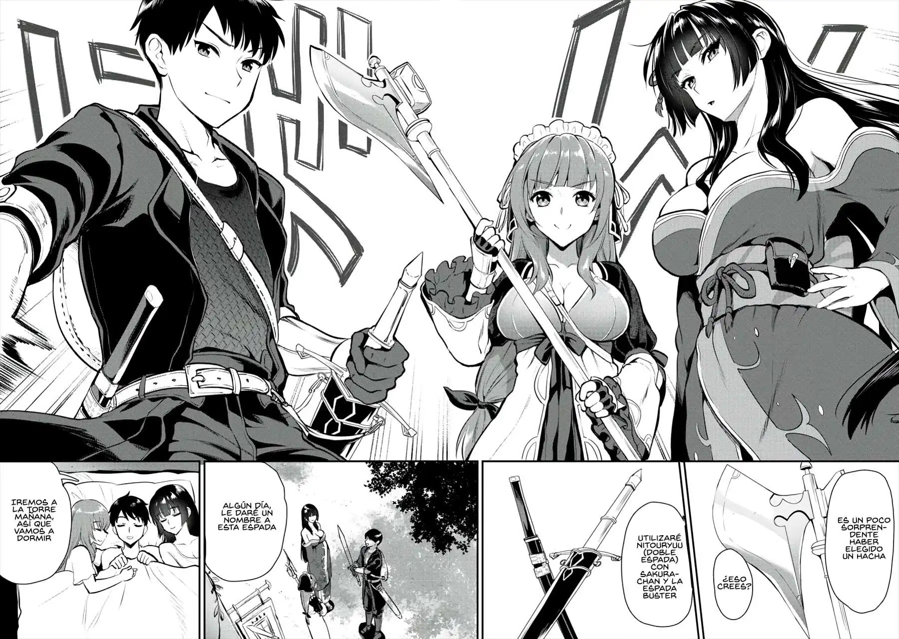 Página 16 — Makenshi no Maken ni Yoru Maken no Tame no Harem Life Capítulo 8