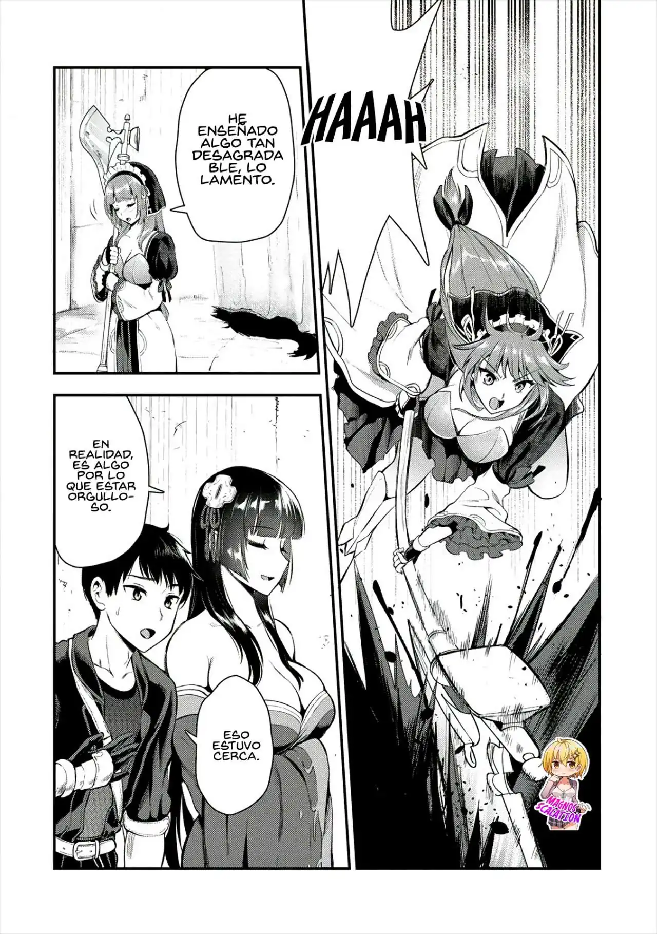 Página 9 — Makenshi no Maken ni Yoru Maken no Tame no Harem Life Capítulo 9