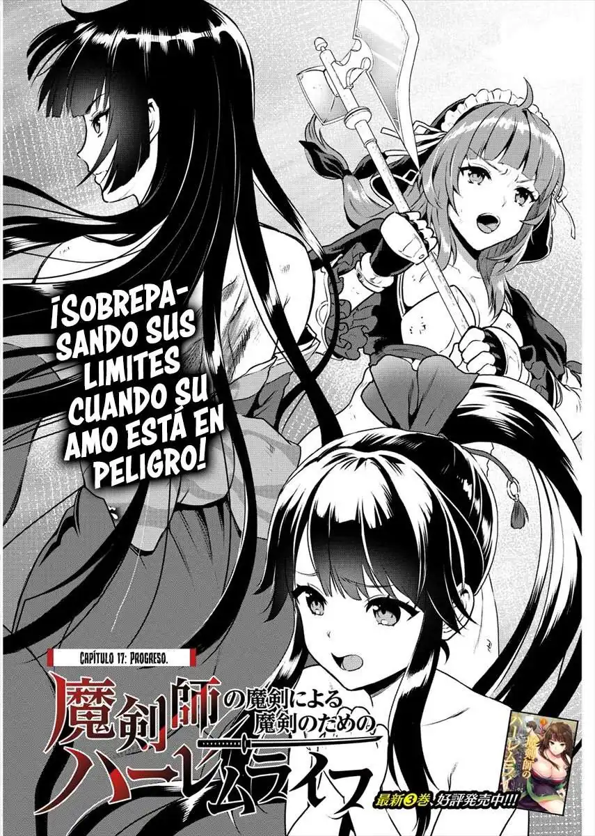 Página 3 — Makenshi no Maken ni Yoru Maken no Tame no Harem Life Capítulo 17