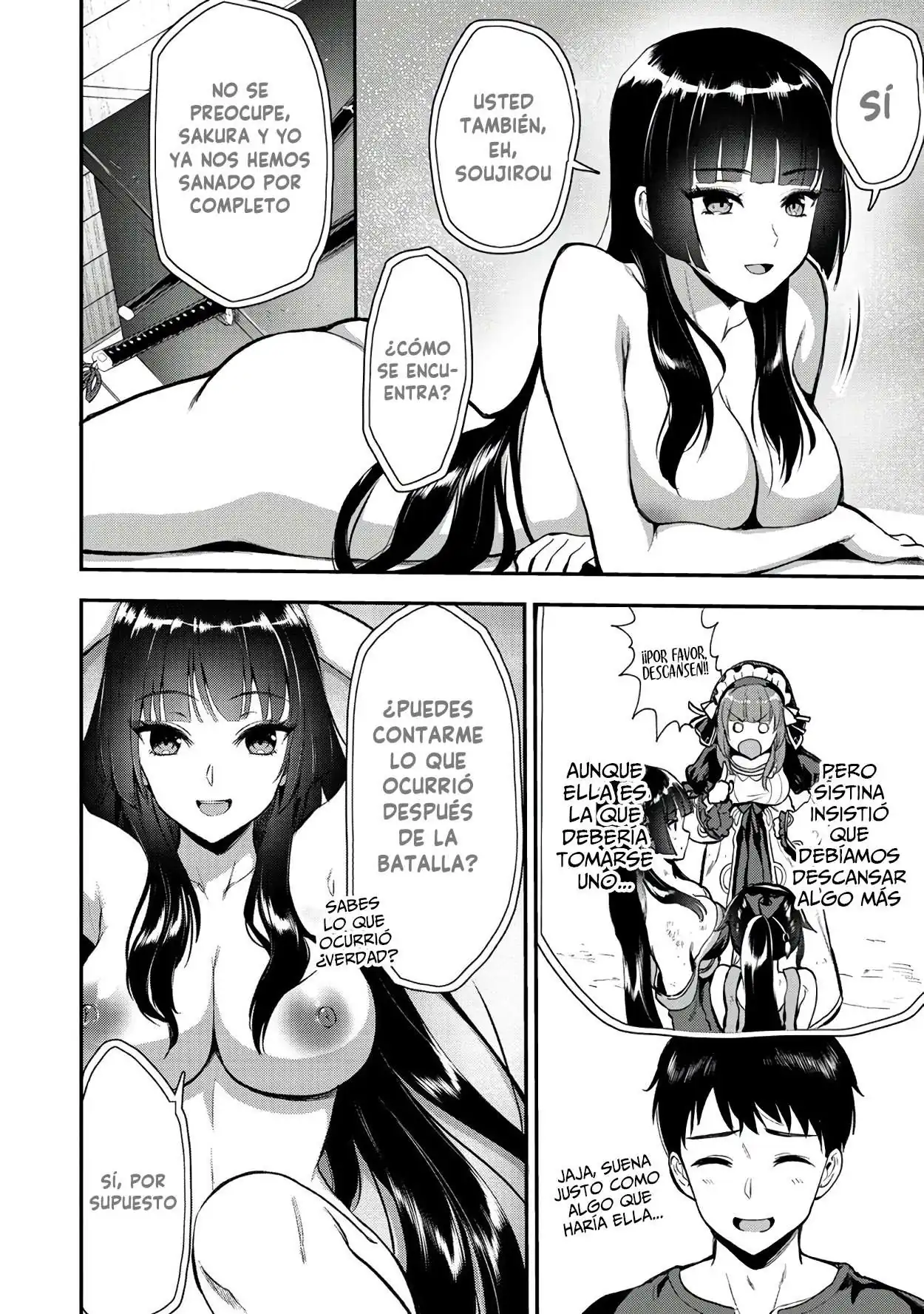 Página 12 — Makenshi no Maken ni Yoru Maken no Tame no Harem Life Capítulo 19