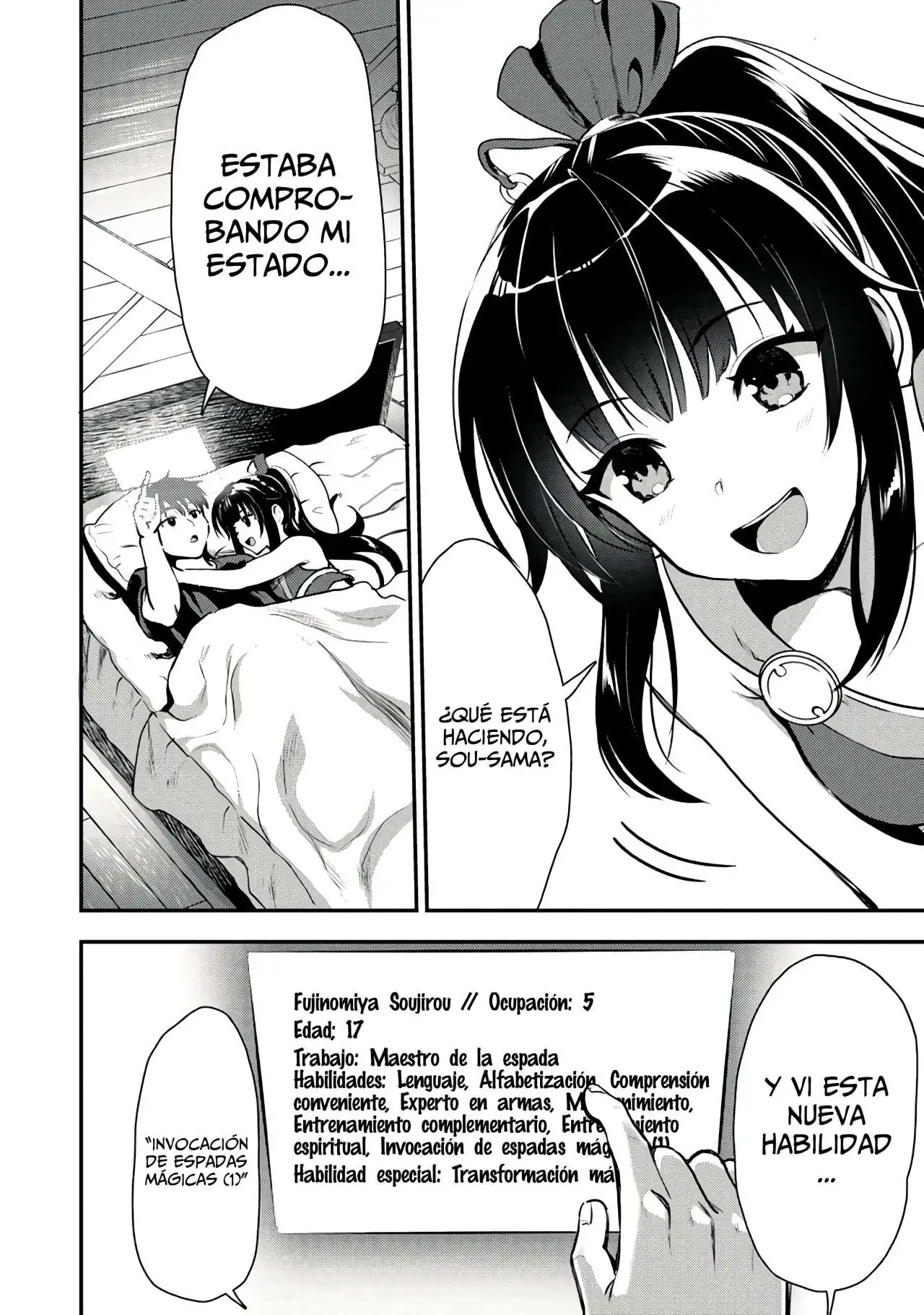 Página 3 — Makenshi no Maken ni Yoru Maken no Tame no Harem Life Capítulo 20