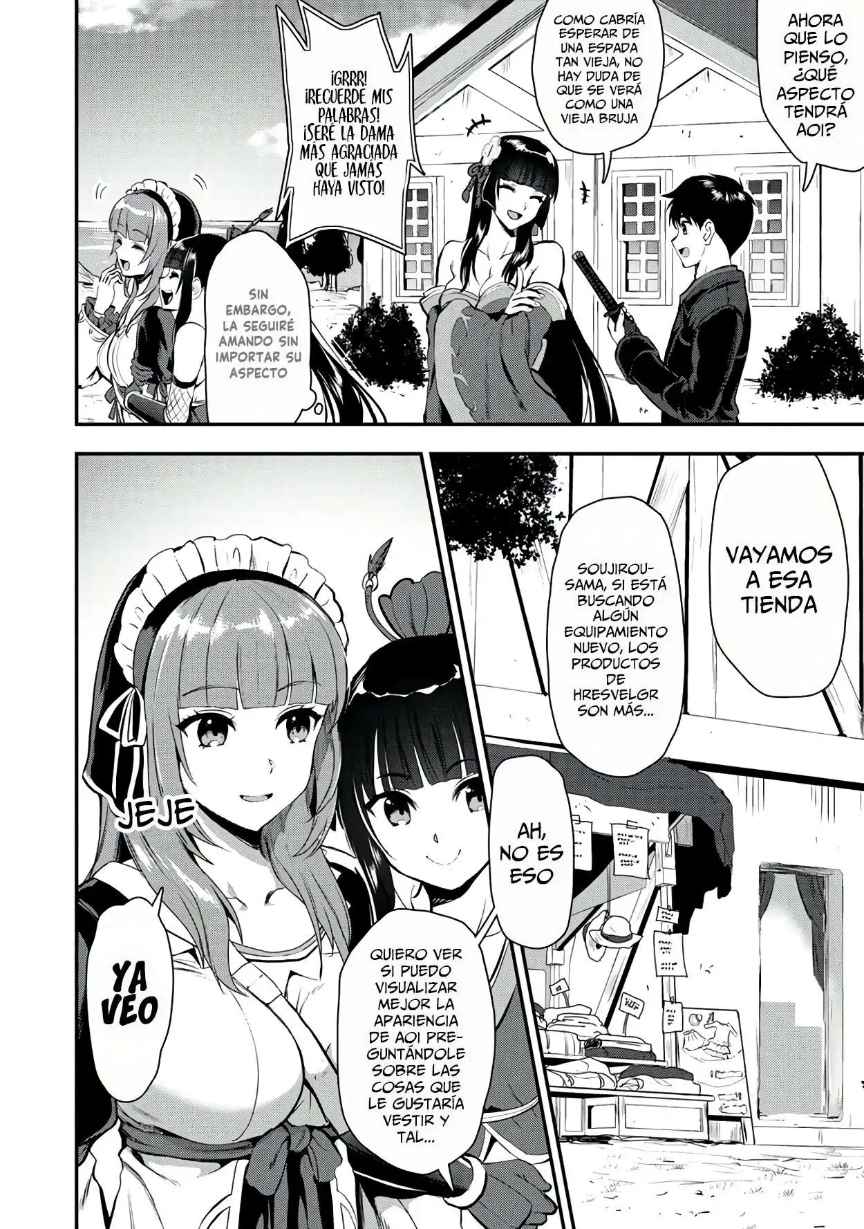 Página 15 — Makenshi no Maken ni Yoru Maken no Tame no Harem Life Capítulo 21