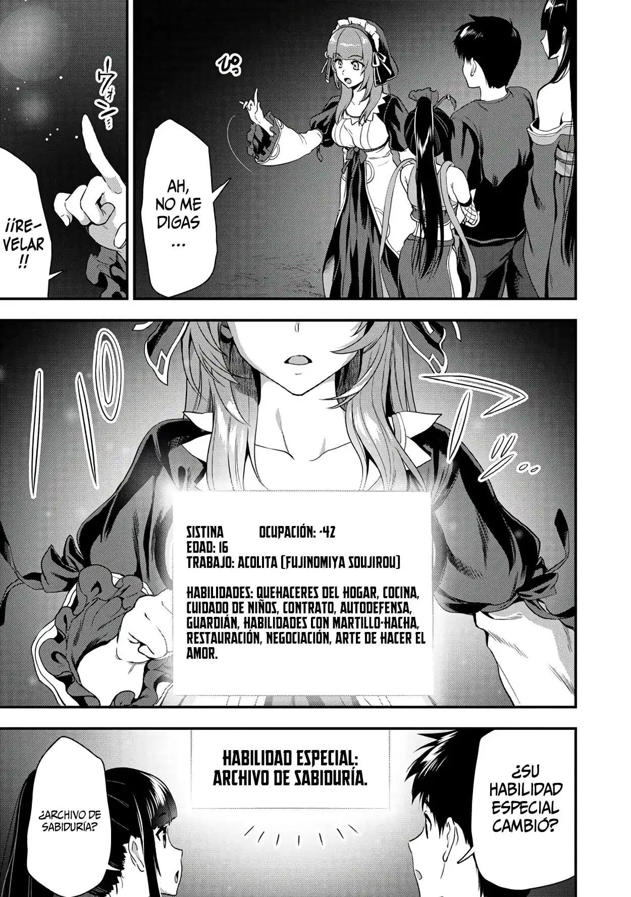 Página 8 — Makenshi no Maken ni Yoru Maken no Tame no Harem Life Capítulo 22.2