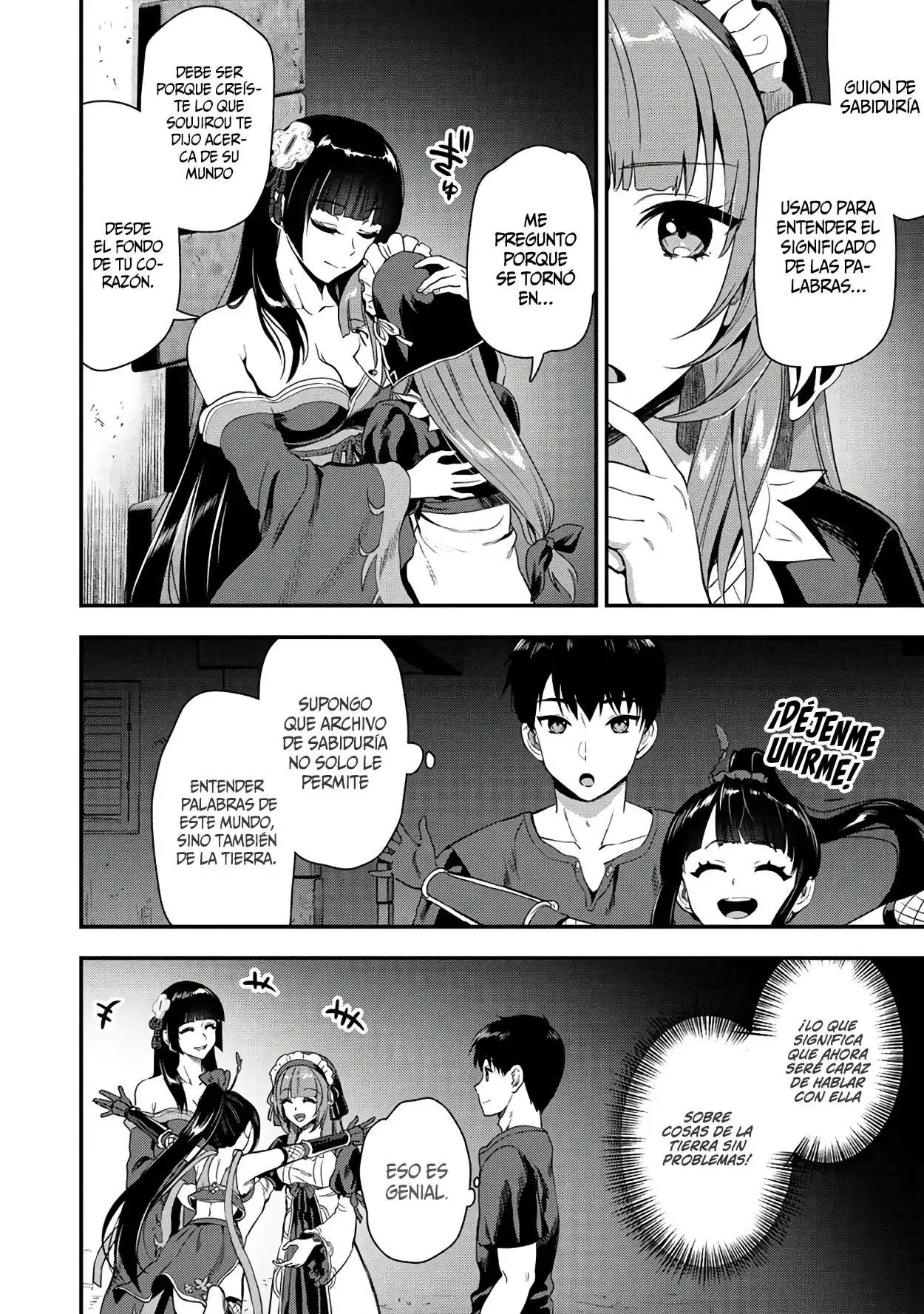 Página 9 — Makenshi no Maken ni Yoru Maken no Tame no Harem Life Capítulo 22.2