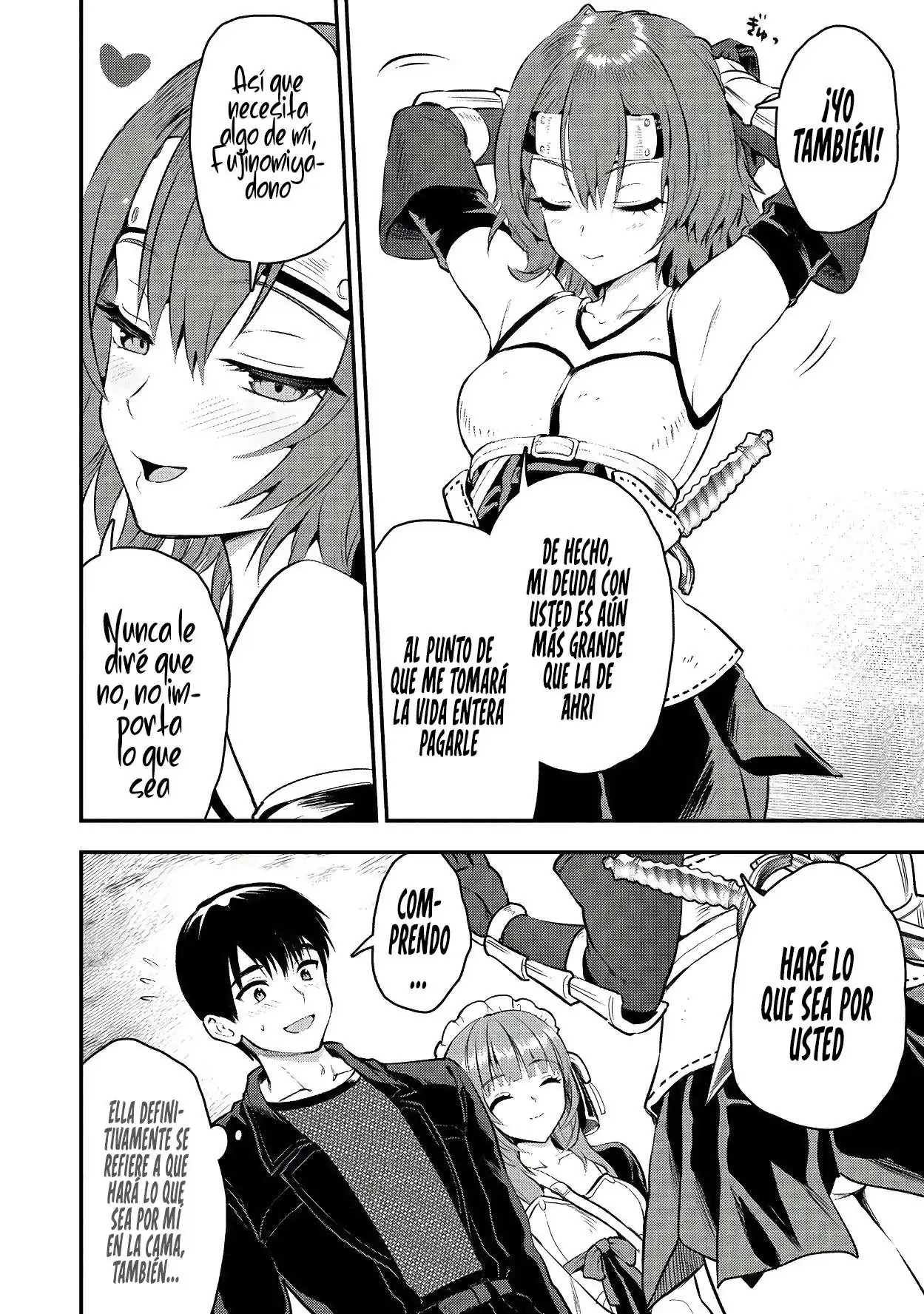 Página 10 — Makenshi no Maken ni Yoru Maken no Tame no Harem Life Capítulo 32