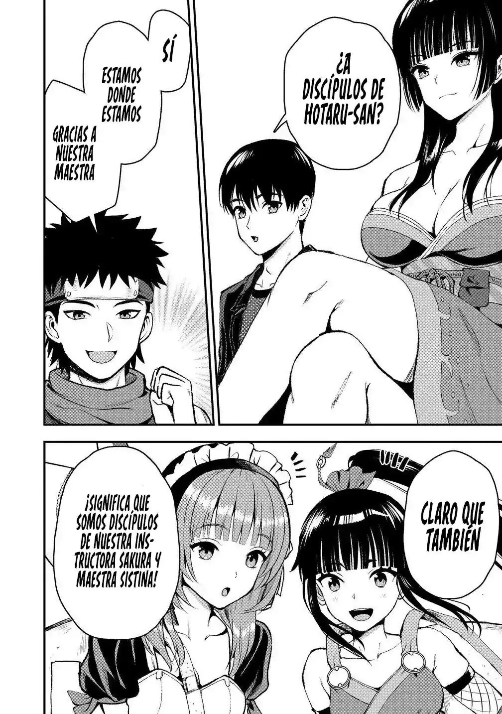Página 4 — Makenshi no Maken ni Yoru Maken no Tame no Harem Life Capítulo 34