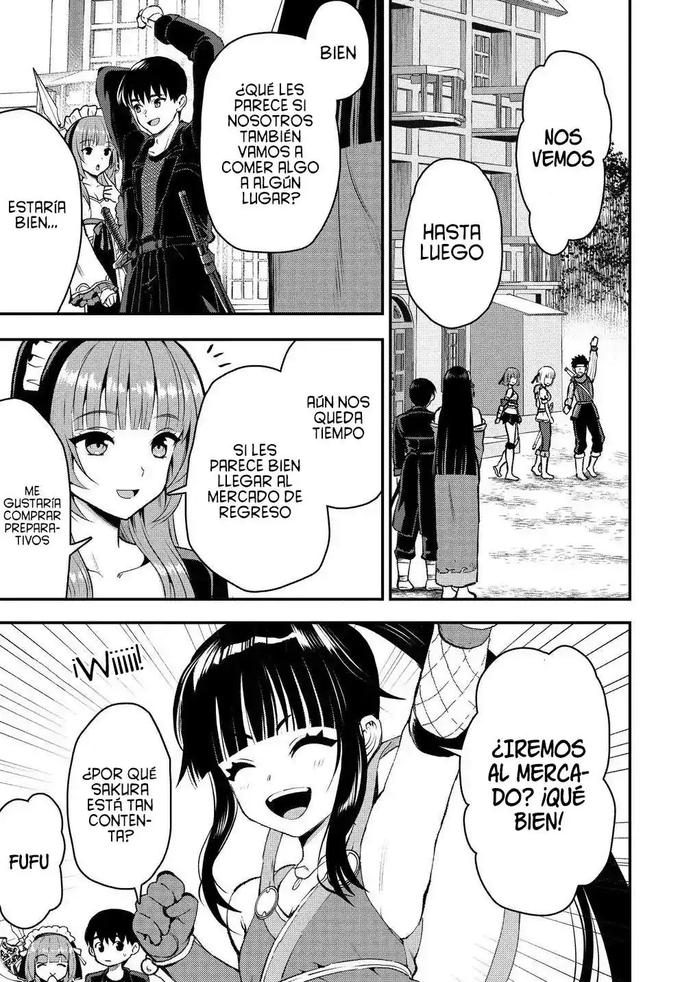 Página 7 — Makenshi no Maken ni Yoru Maken no Tame no Harem Life Capítulo 34