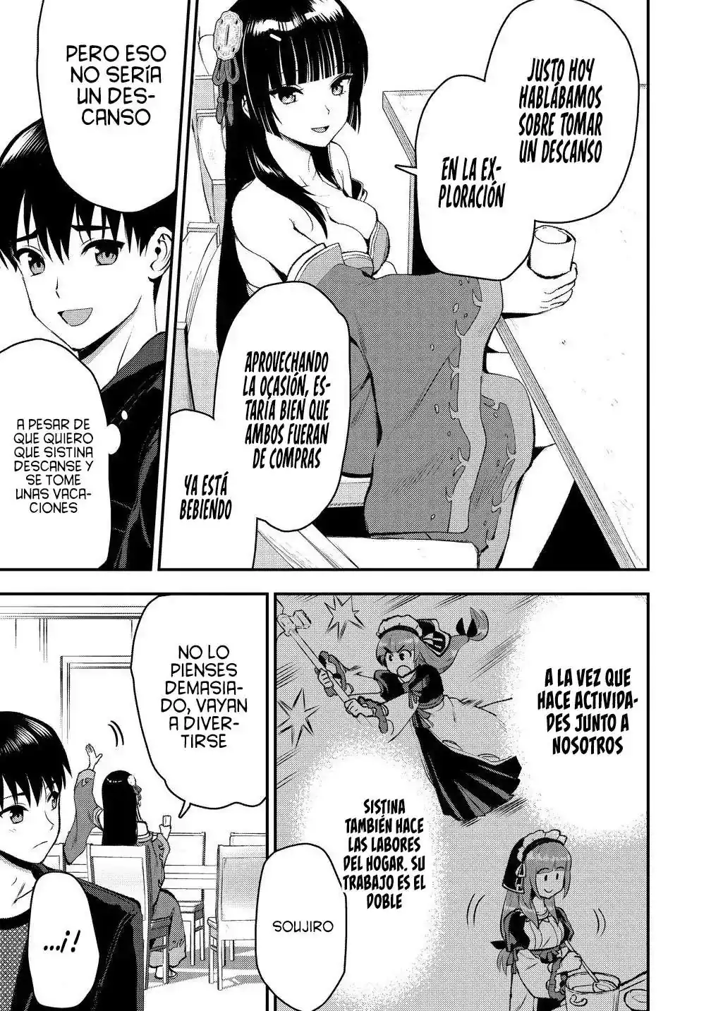 Página 17 — Makenshi no Maken ni Yoru Maken no Tame no Harem Life Capítulo 34