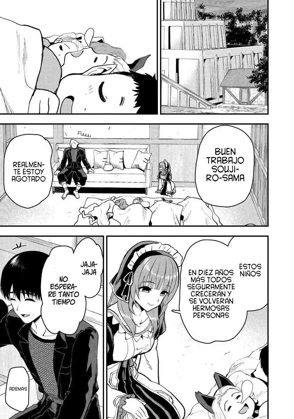 Página 23 — Makenshi no Maken ni Yoru Maken no Tame no Harem Life Capítulo 34