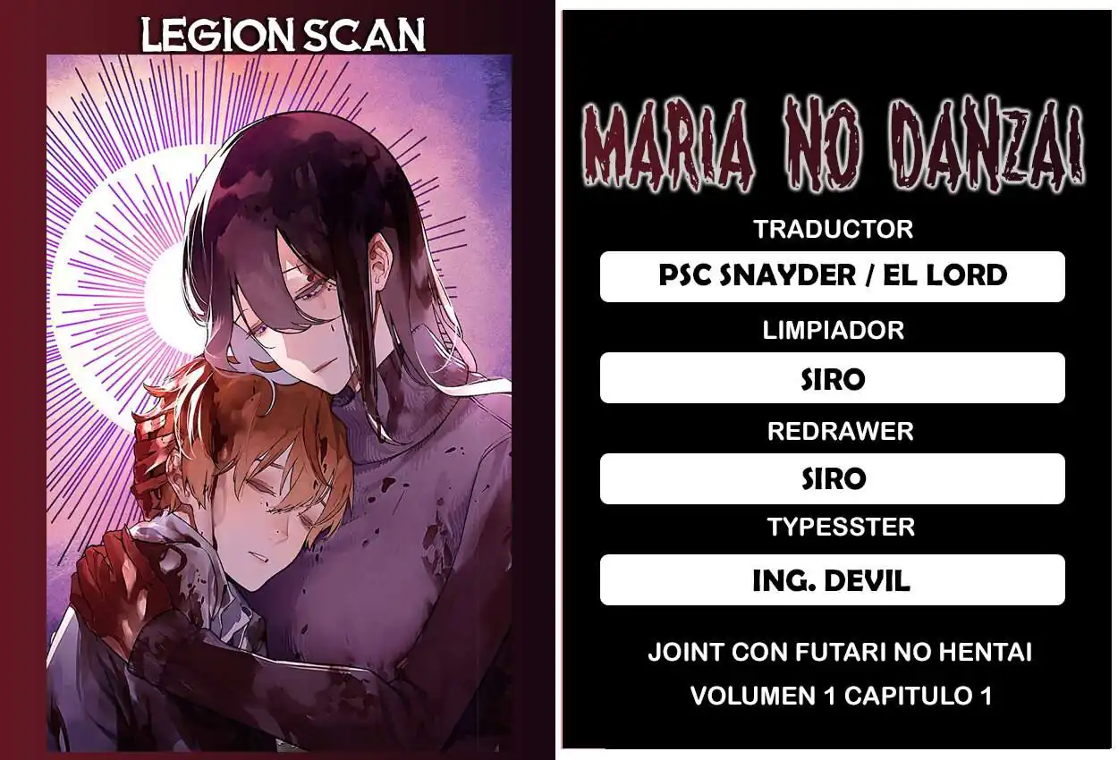 Página 1 — Maria no Danzai Capítulo 1