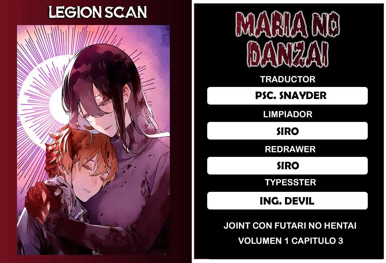 Página 1 — Maria no Danzai Capítulo 3