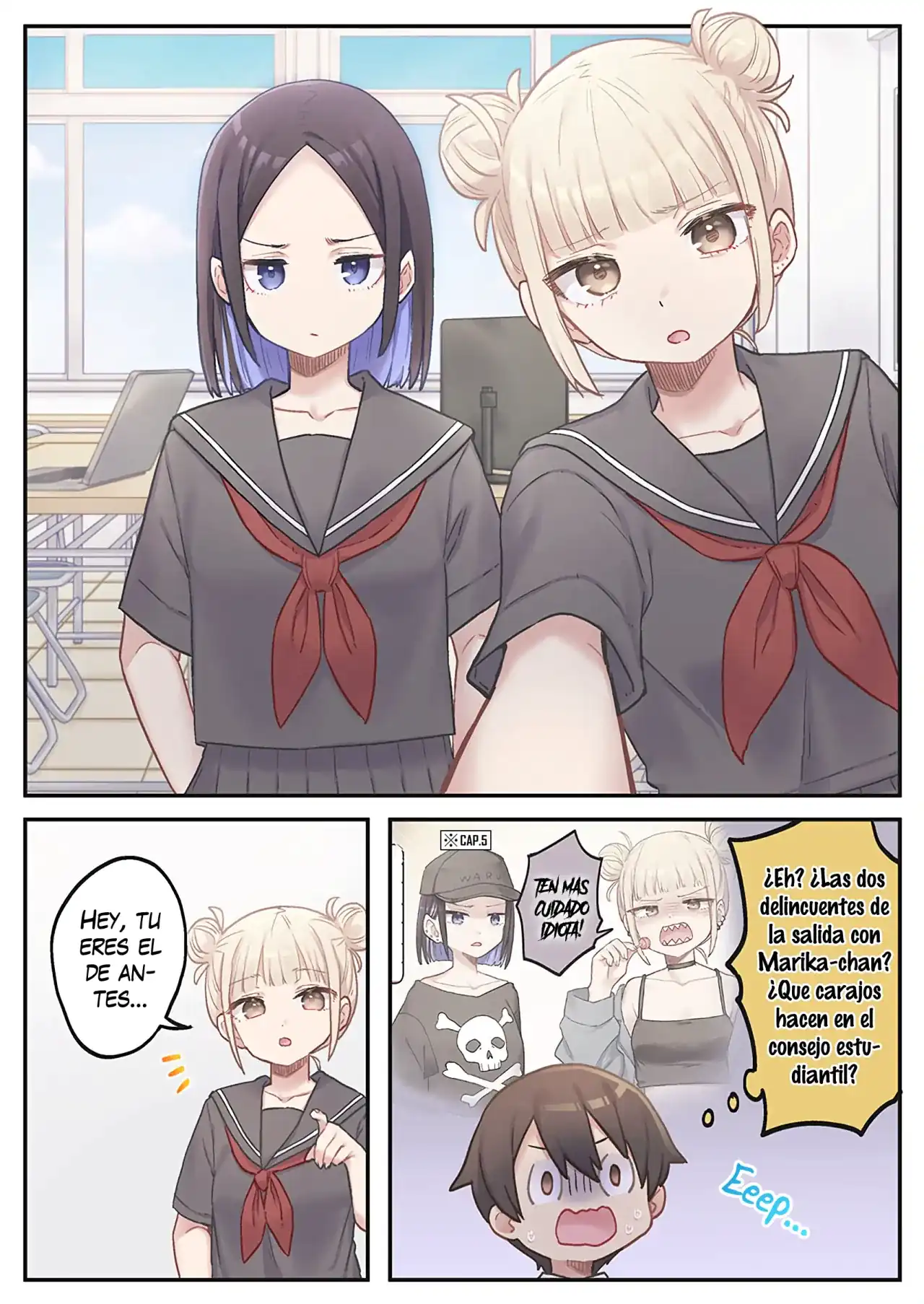 Página 4 — Capítulo 10 de Marika-chan no Koukando wa Bukkowareteiru