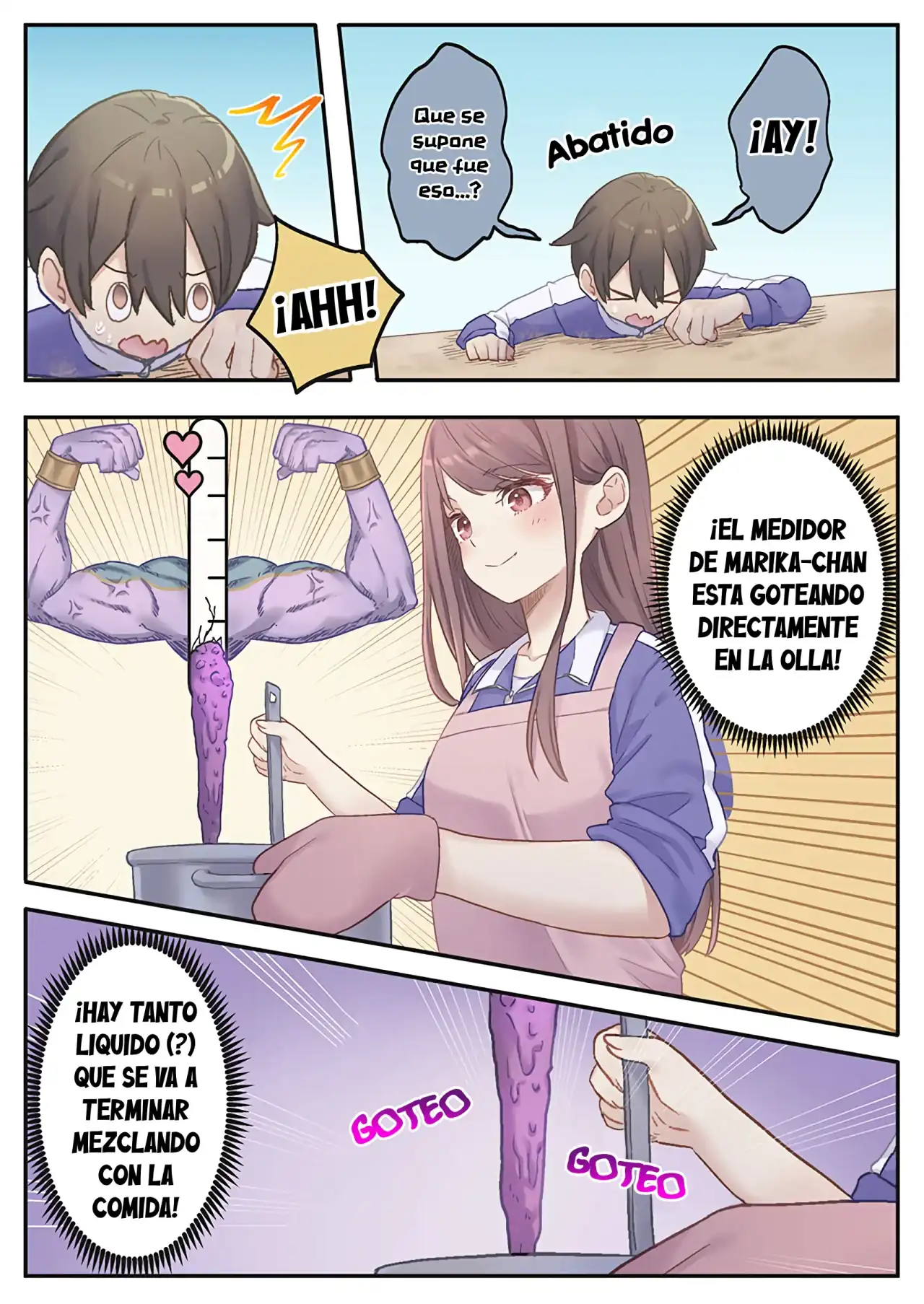 Página 13 — Capítulo 12 de Marika-chan no Koukando wa Bukkowareteiru