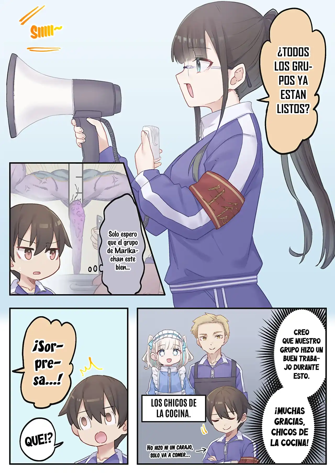 Página 16 — Capítulo 12 de Marika-chan no Koukando wa Bukkowareteiru