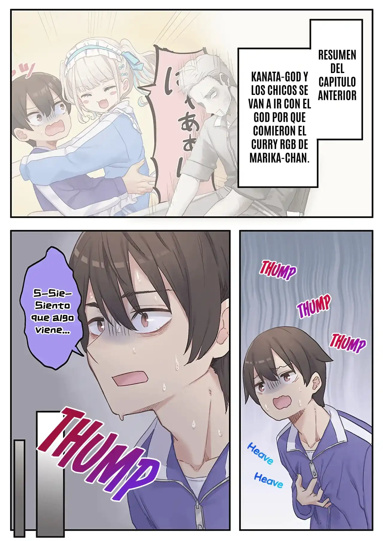 Página 1 — Capítulo 13 de Marika-chan no Koukando wa Bukkowareteiru