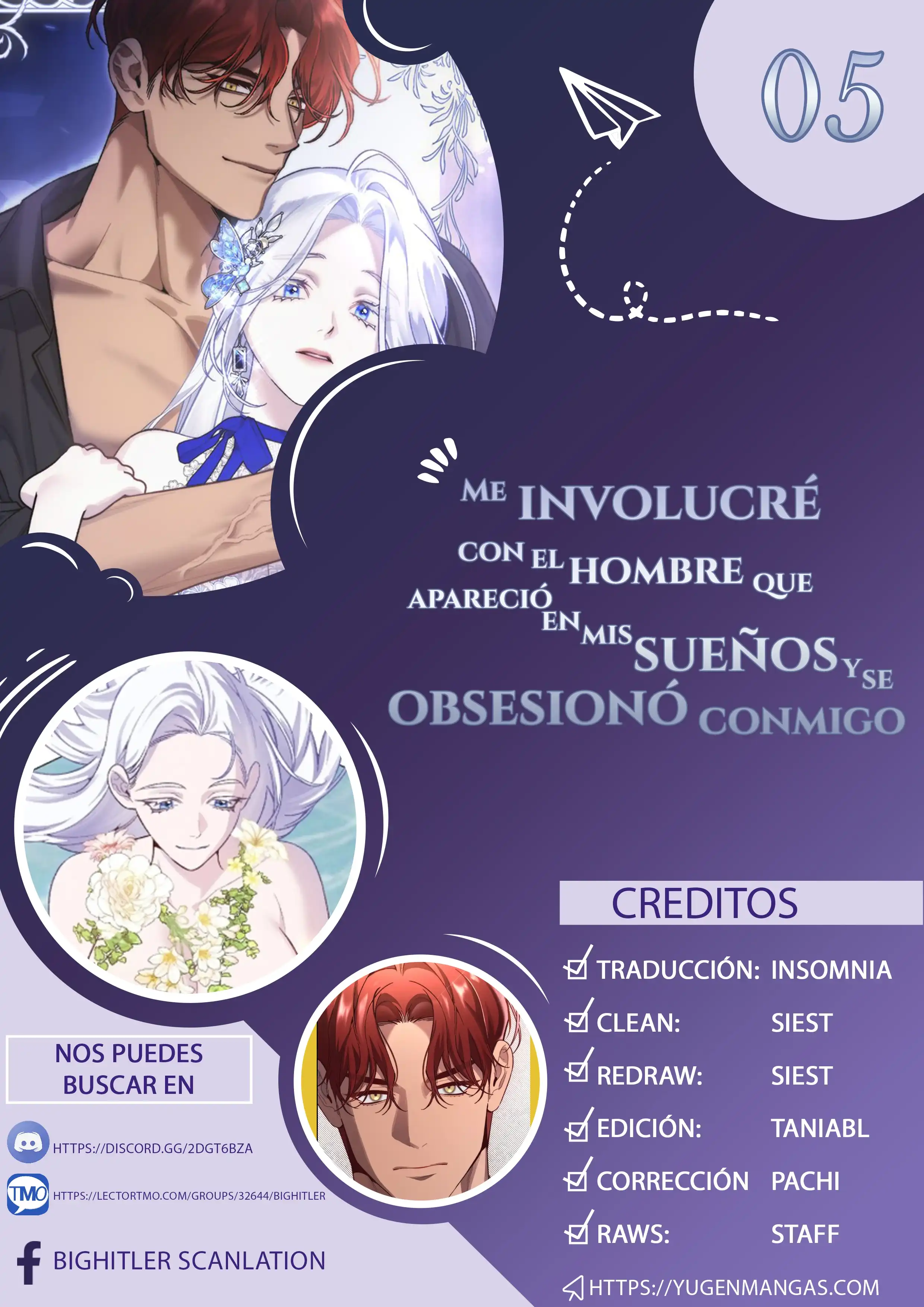 Página 1 — Me metí con un hombre obsesivo en mis sueños Capítulo 5