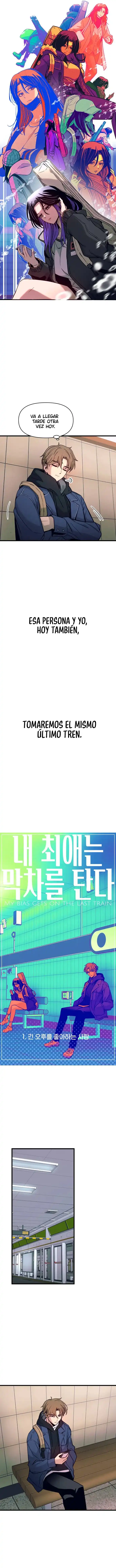 Página 3 — Capítulo 1 de Mi bias toma el ultimo tren