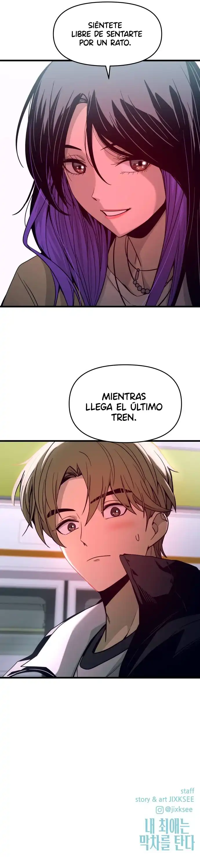 Página 20 — Capítulo 1 de Mi bias toma el ultimo tren