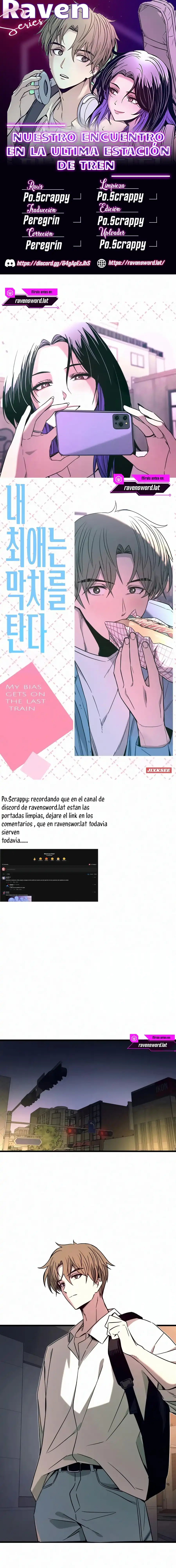 Página 1 — Capítulo 30 de Mi bias toma el ultimo tren