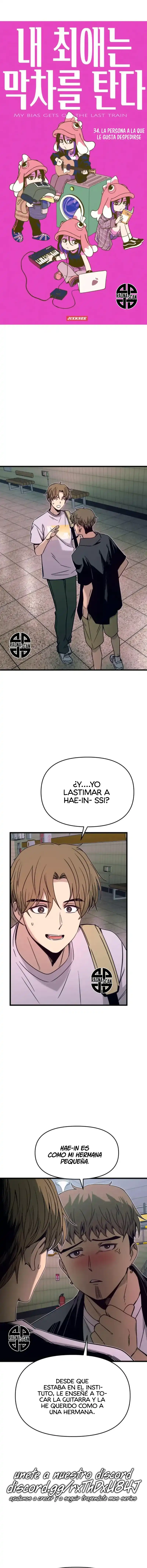 Página 2 — Capítulo 34 de Mi bias toma el ultimo tren