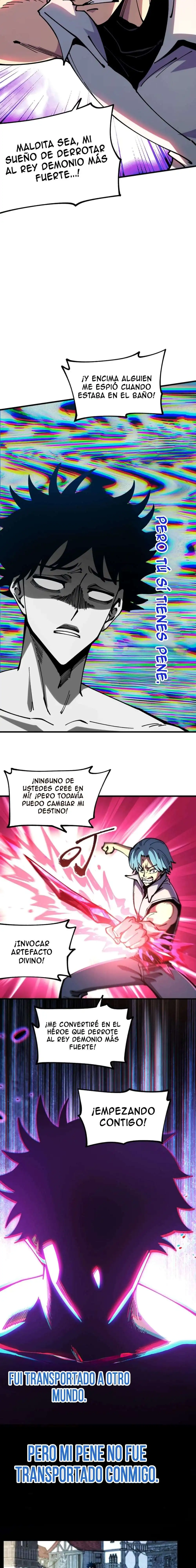 Página 7 — ¿¡Mi “cosa” resulta ser el Rey Demonio mas fuerte!? Capítulo 2