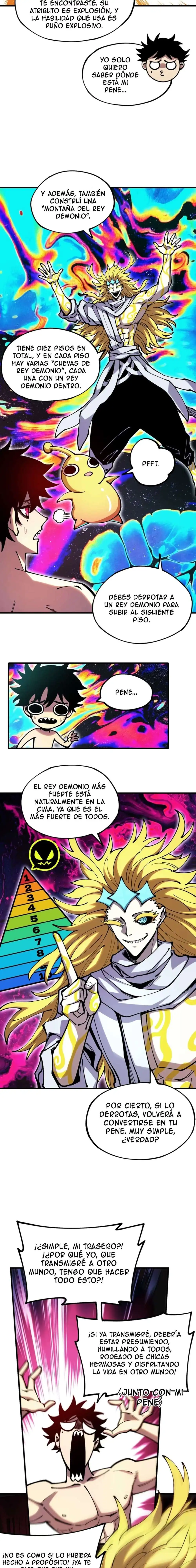 Página 4 — ¿¡Mi “cosa” resulta ser el Rey Demonio mas fuerte!? Capítulo 3
