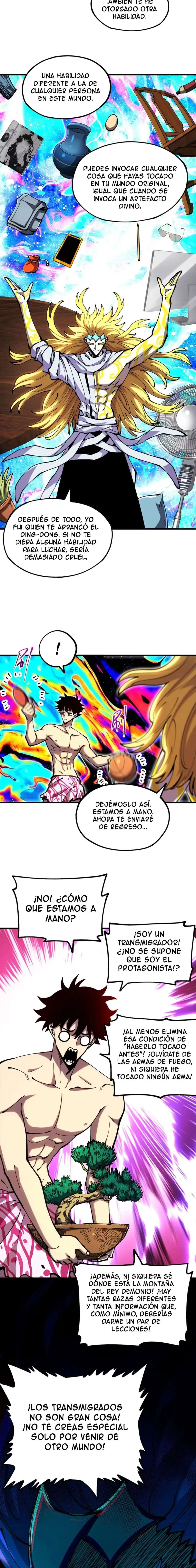 Página 7 — ¿¡Mi “cosa” resulta ser el Rey Demonio mas fuerte!? Capítulo 3