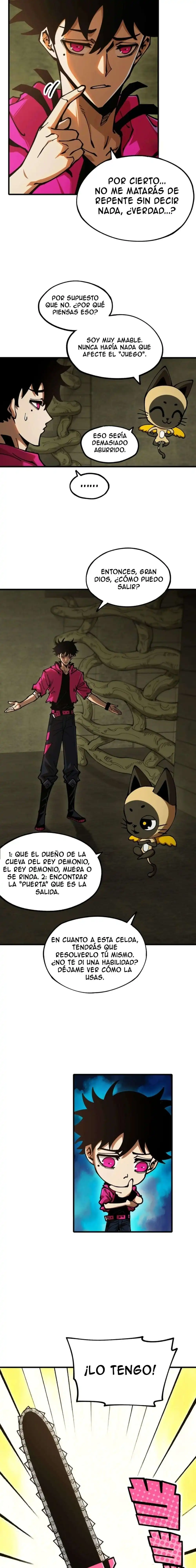 Página 4 — ¿¡Mi “cosa” resulta ser el Rey Demonio mas fuerte!? Capítulo 4