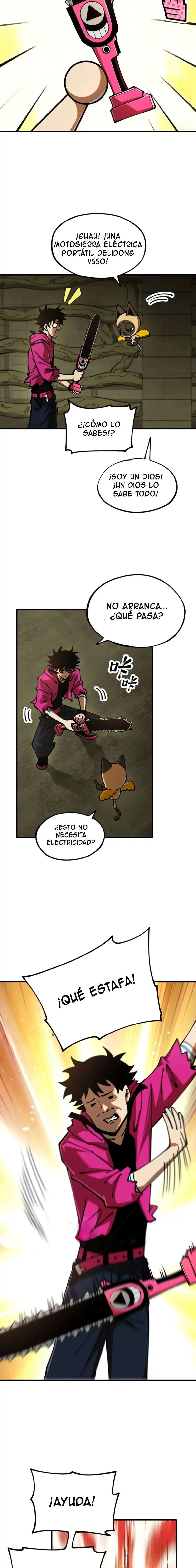 Página 5 — ¿¡Mi “cosa” resulta ser el Rey Demonio mas fuerte!? Capítulo 4