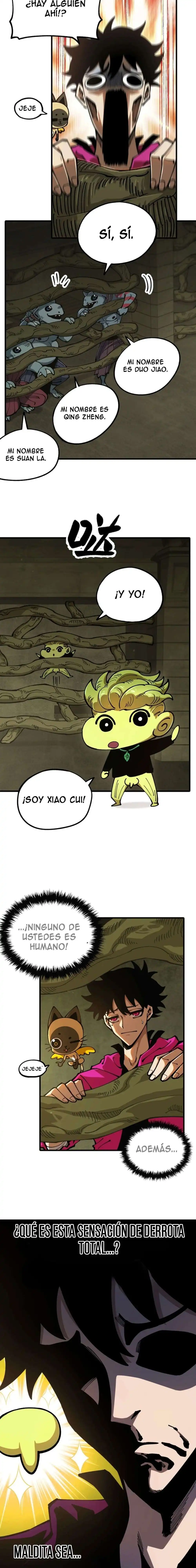 Página 6 — ¿¡Mi “cosa” resulta ser el Rey Demonio mas fuerte!? Capítulo 4