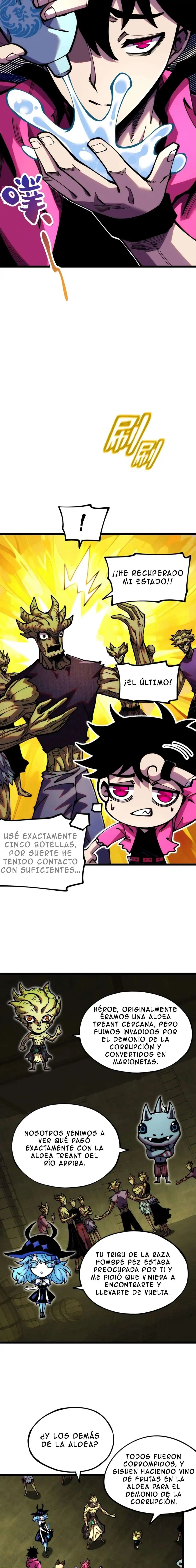 Página 8 — ¿¡Mi “cosa” resulta ser el Rey Demonio mas fuerte!? Capítulo 7
