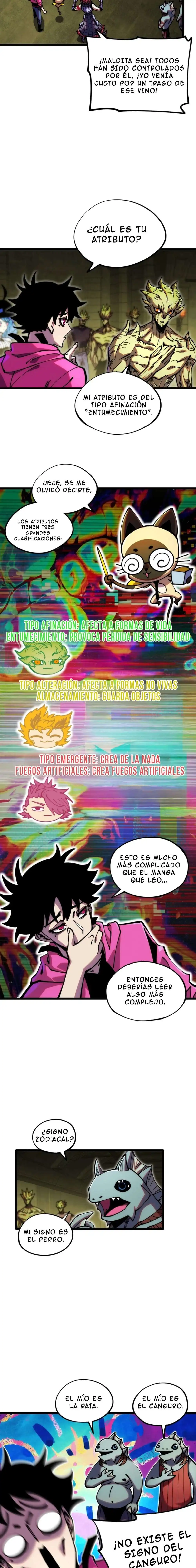 Página 9 — ¿¡Mi “cosa” resulta ser el Rey Demonio mas fuerte!? Capítulo 7