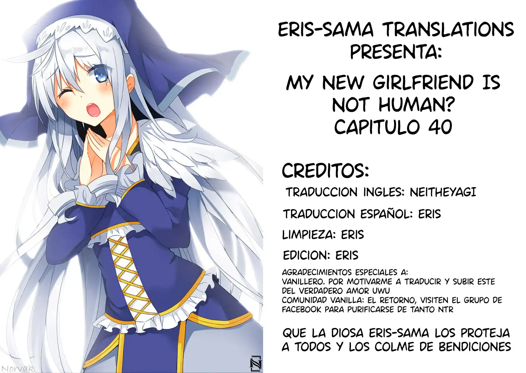 Página 1 — Capítulo 40 de Mí Nueva Novia no es Humana?