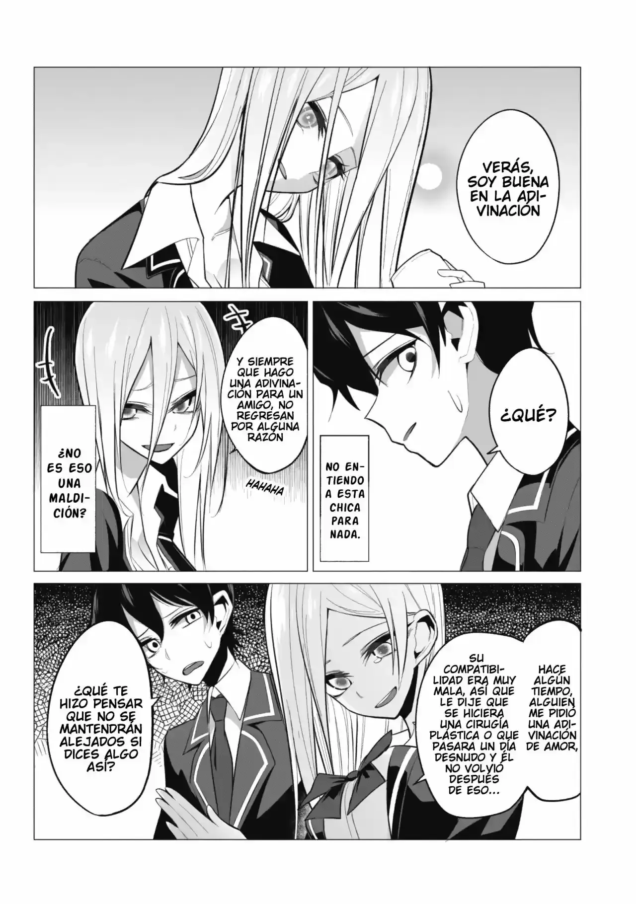 Página 6 — Mizuki-senpai Es Una Adivinadora De Amor Capítulo 1