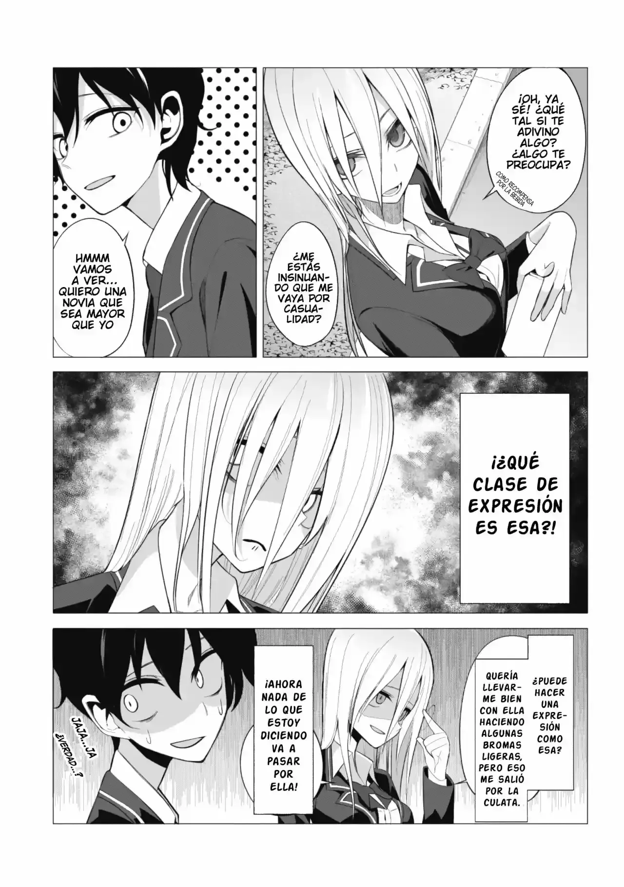 Página 7 — Mizuki-senpai Es Una Adivinadora De Amor Capítulo 1