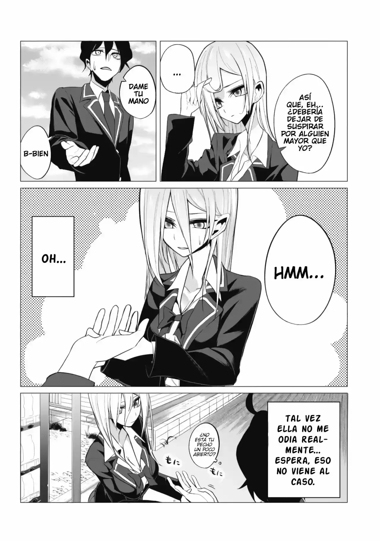 Página 8 — Mizuki-senpai Es Una Adivinadora De Amor Capítulo 1