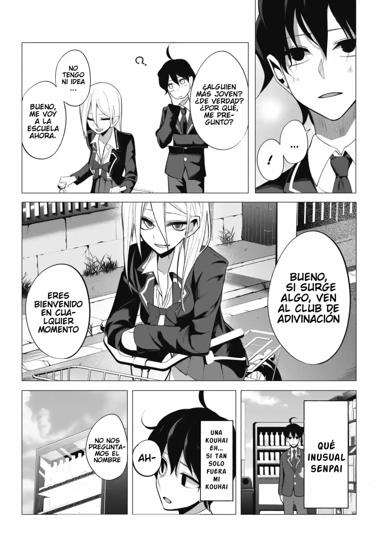 Página 10 — Mizuki-senpai Es Una Adivinadora De Amor Capítulo 1