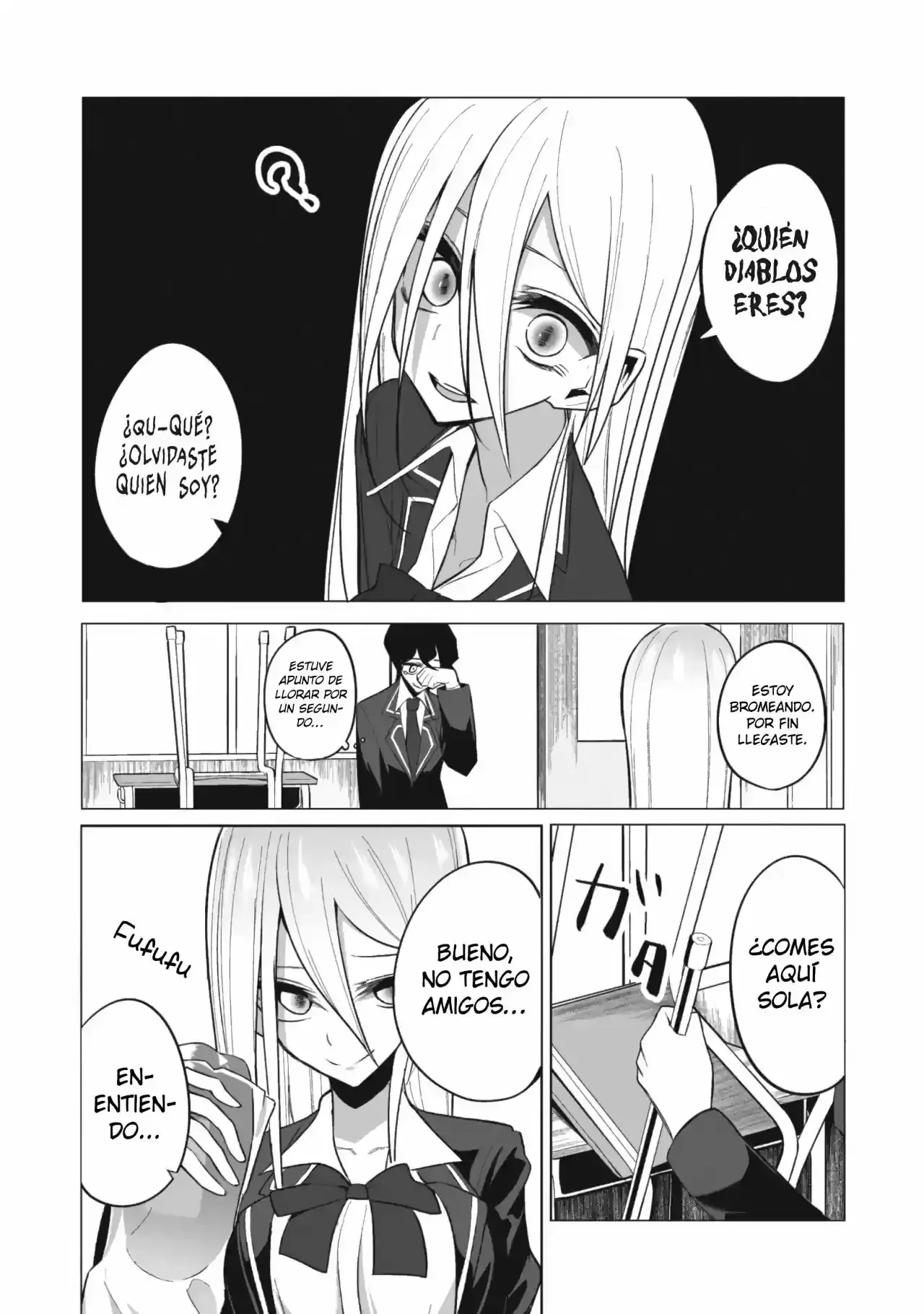 Página 4 — Mizuki-senpai Es Una Adivinadora De Amor Capítulo 2