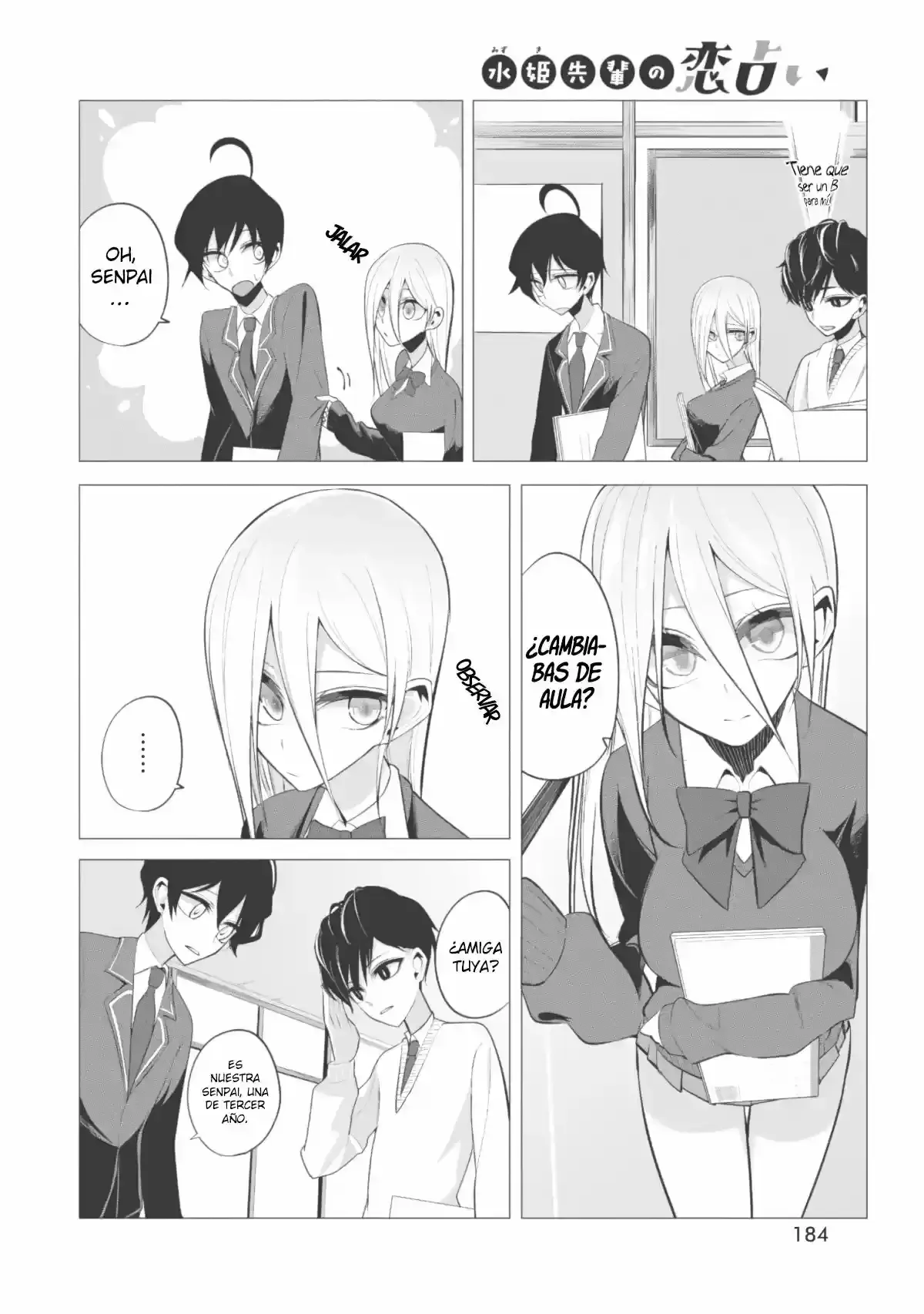 Página 3 — Mizuki-senpai Es Una Adivinadora De Amor Capítulo 4