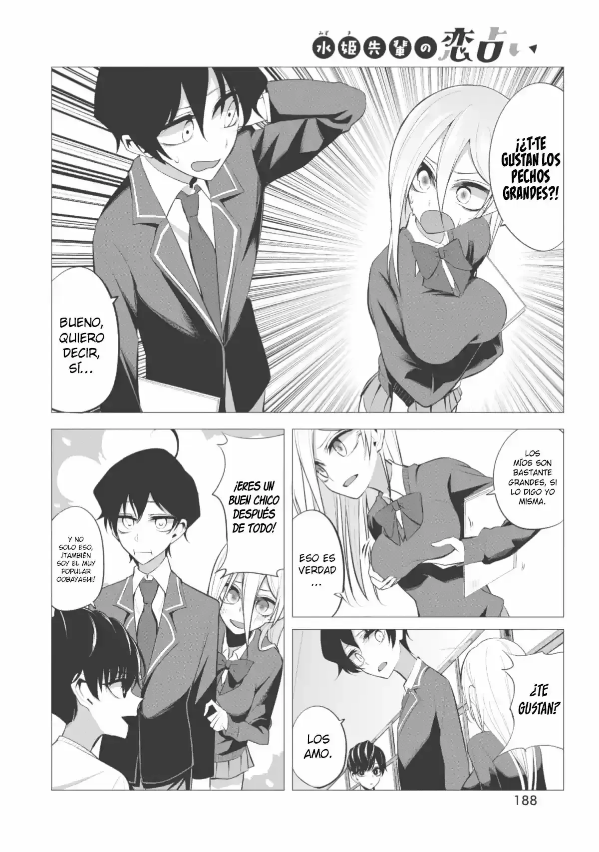 Página 7 — Mizuki-senpai Es Una Adivinadora De Amor Capítulo 4