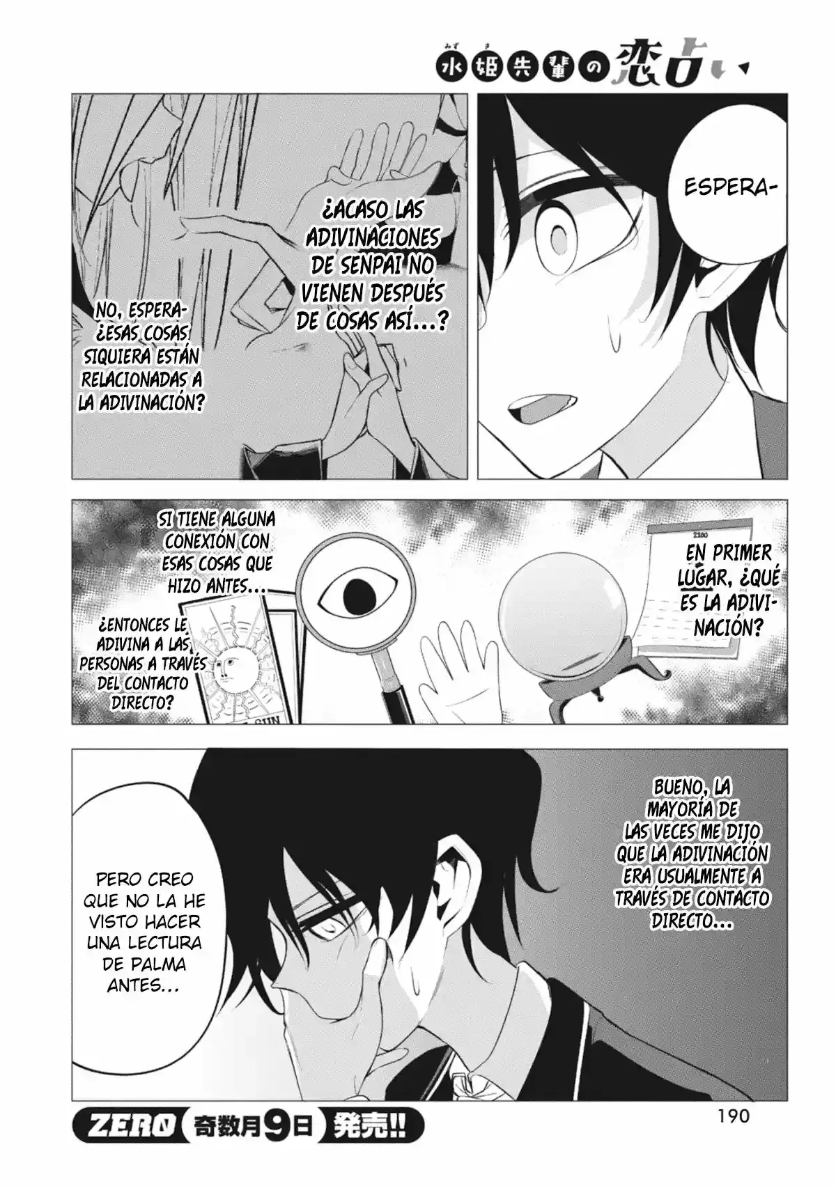 Página 9 — Mizuki-senpai Es Una Adivinadora De Amor Capítulo 4